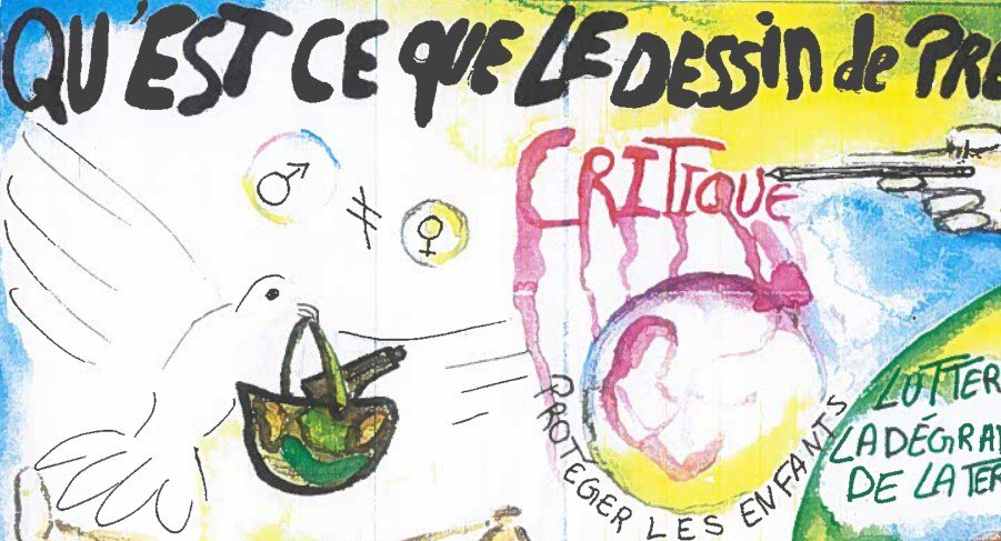 « La liberté d’expression vaincra », dessin d’élève du projet Dessin de presse