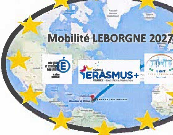 Carte des mobilités du projet « Mobilité Leborgne 2027 »
